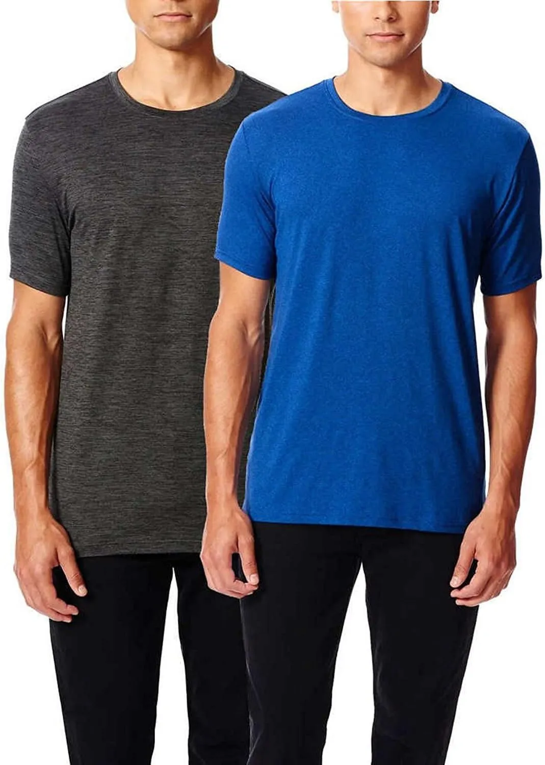 32 DEGREES Weatherproof Mens Cool Tee Short Sleeve, Crew Neck, Quick Dry, Anti-Odor