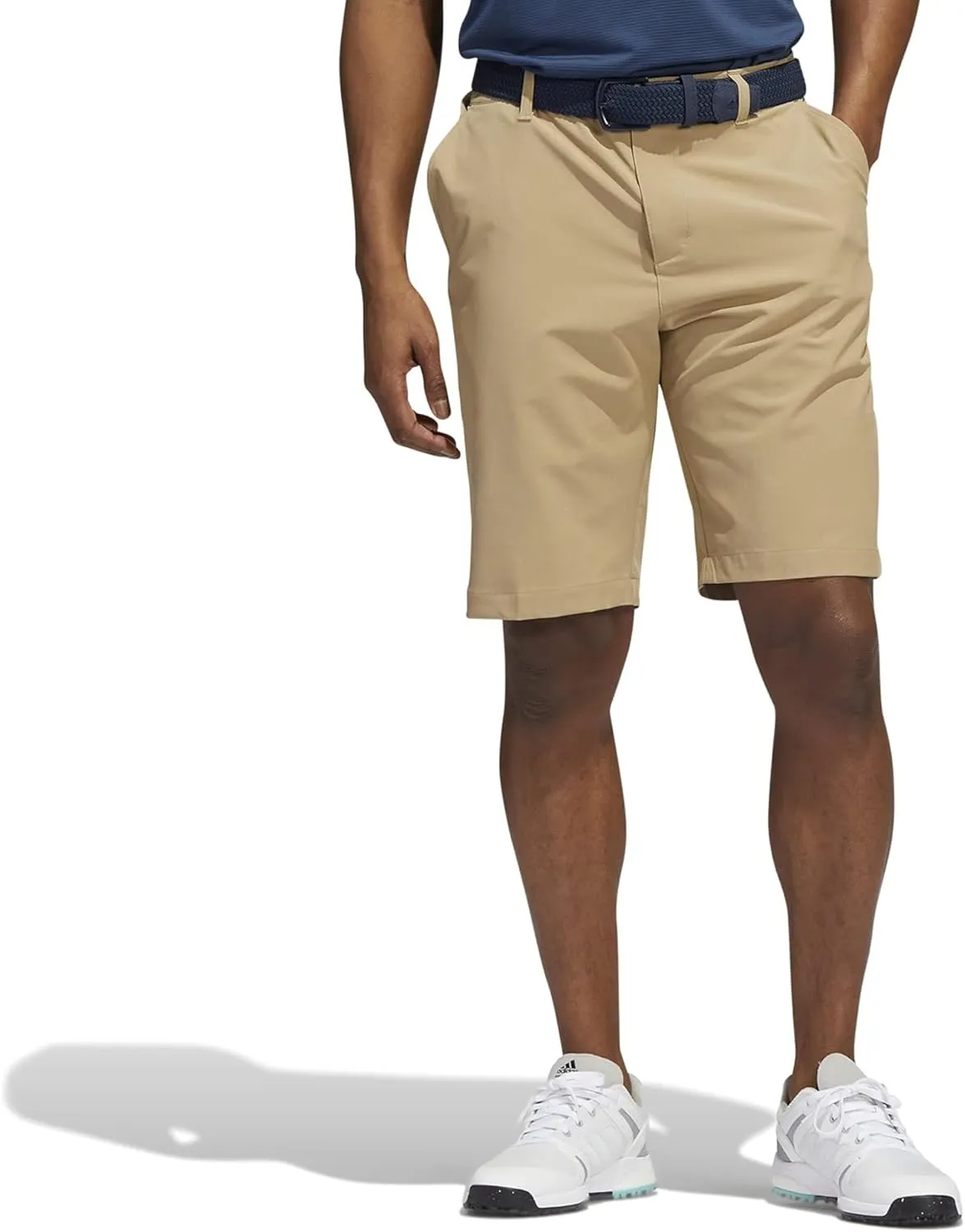 adidas Men's Ultimate365 10.5 Inch Core Golf Shorts, Hemp, 36