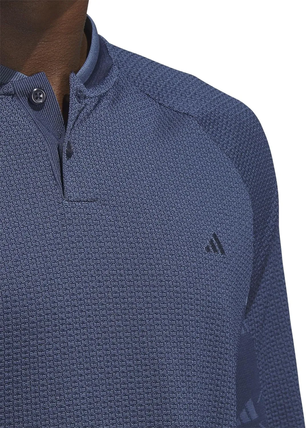 adidas Men's Ultimate365 Tour Primeknit Long Sleeve Golf Polo Shirt