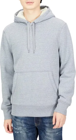 Amazon Essentials Men's Hoodies, Sherpa-Lined Pullover