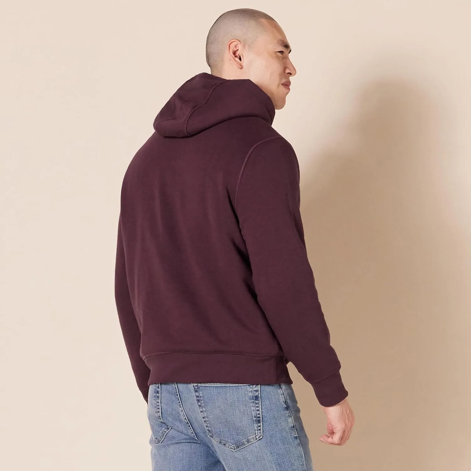Amazon Essentials Men's Hoodies, Sherpa-Lined Pullover