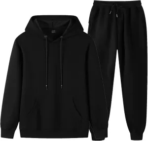 babyhealthy Unisex Hoodies Tracksuit Sweatsuit Sweatshirt and Sweatpant for Women Men 2 Piece Sets Pullover Sweater