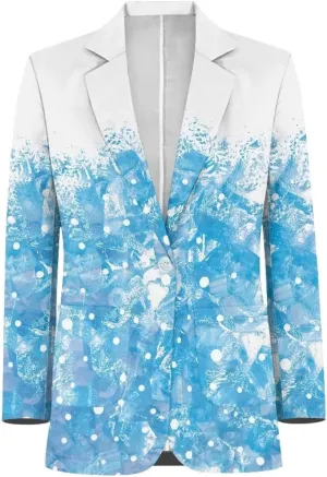 Binienty Novelty Men's Casual Suit Blazer Jackets Lightweight Sports Coats One Button