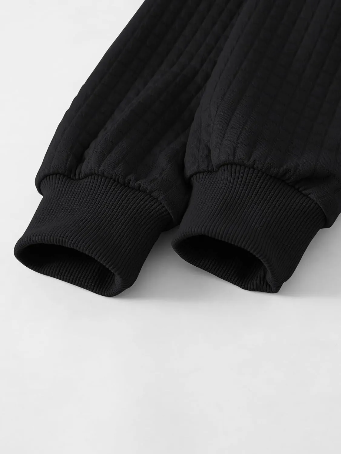 Boys Hooded Sweatshirts Waffle Knit Colorblock Pullover Hoodies Casual Sweatshirt 4-12 Years