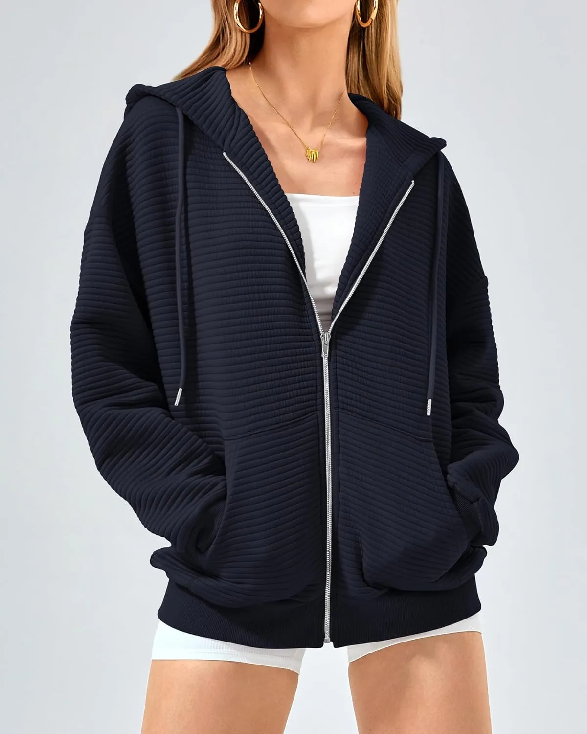 BTFBM Zip Up Hoodie Women Long Sleeve Sweatshirts Fall Outfits 2025 Oversized Hoodies Casual Fashion Jackets