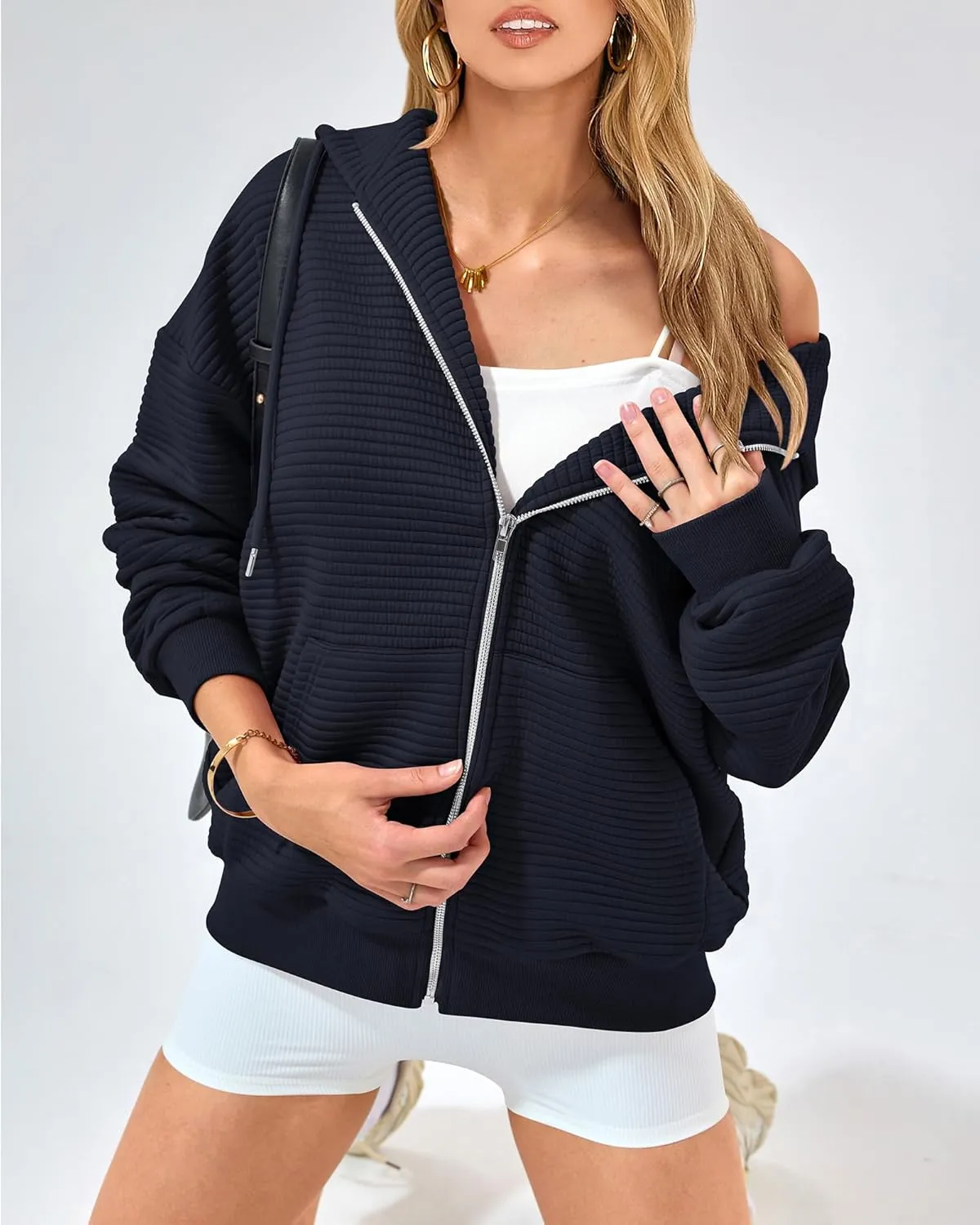 BTFBM Zip Up Hoodie Women Long Sleeve Sweatshirts Fall Outfits 2025 Oversized Hoodies Casual Fashion Jackets