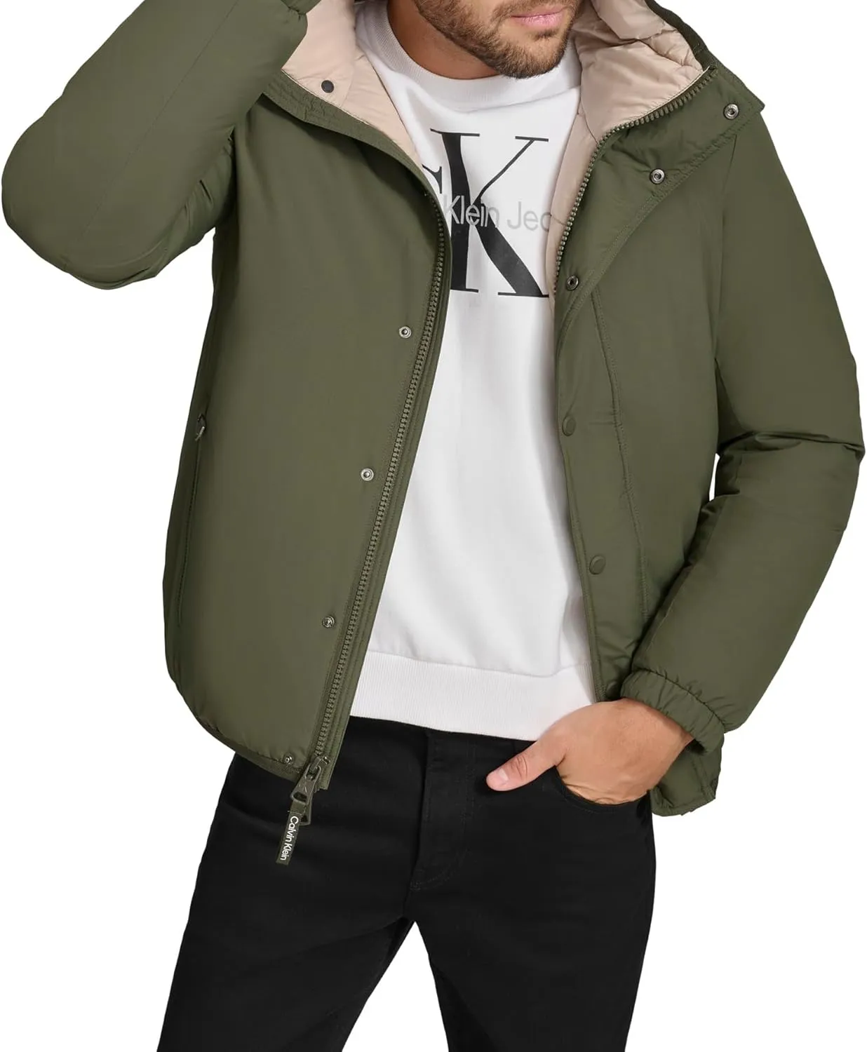Calvin Klein Men's Everyday Essential Water Resistant Jacket