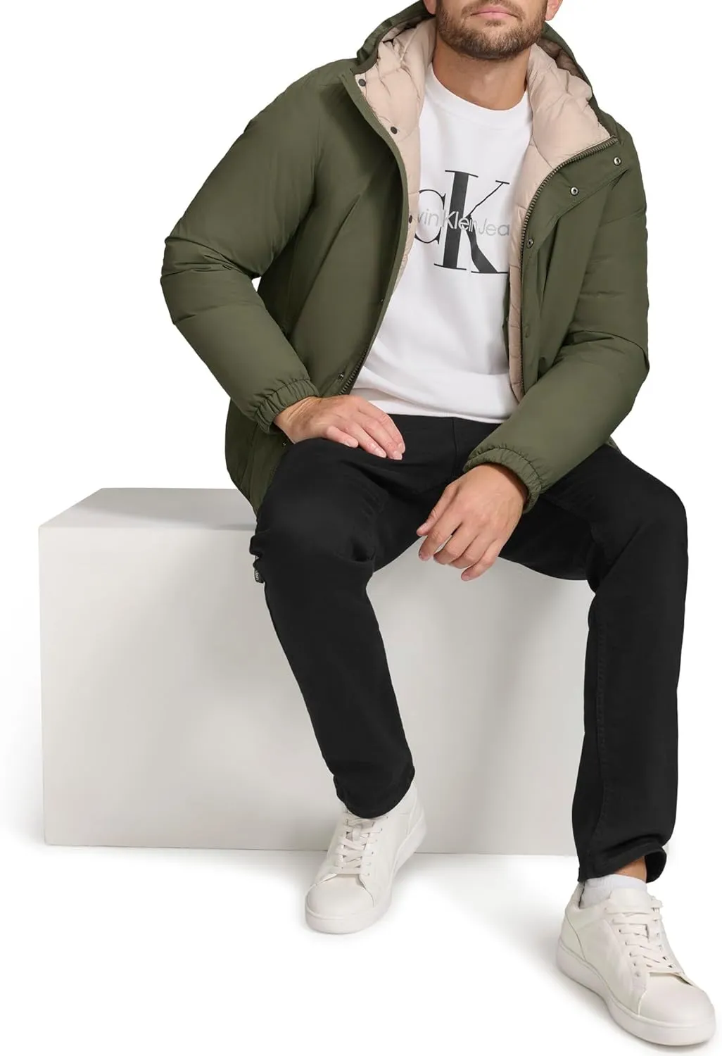 Calvin Klein Men's Everyday Essential Water Resistant Jacket