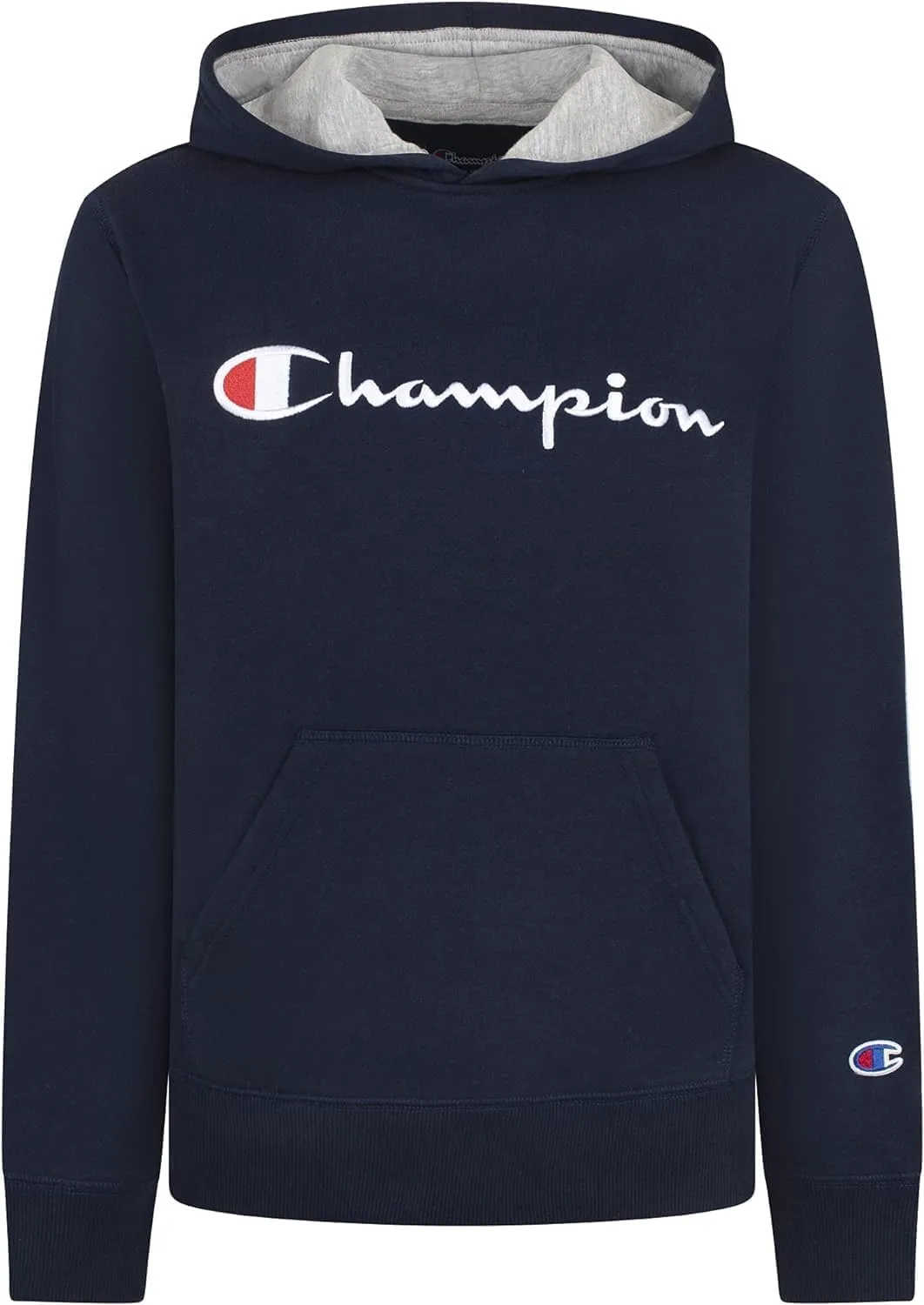 Champion Boys Hoodie for Kids Sweatshirt Fleece Youth Pullover With Hood