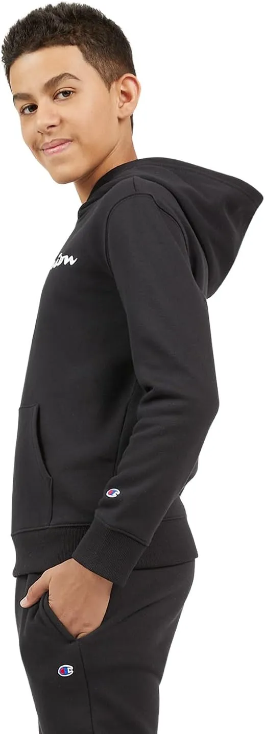 Champion Boys Hoodie for Kids Sweatshirt Fleece Youth Pullover With Hood