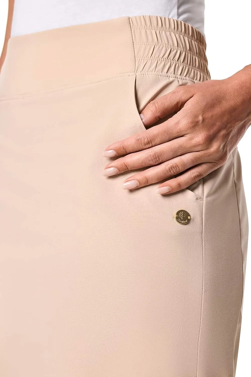 Coolibar UPF 50  Women's Pisa Travel Skort - Sun Protective