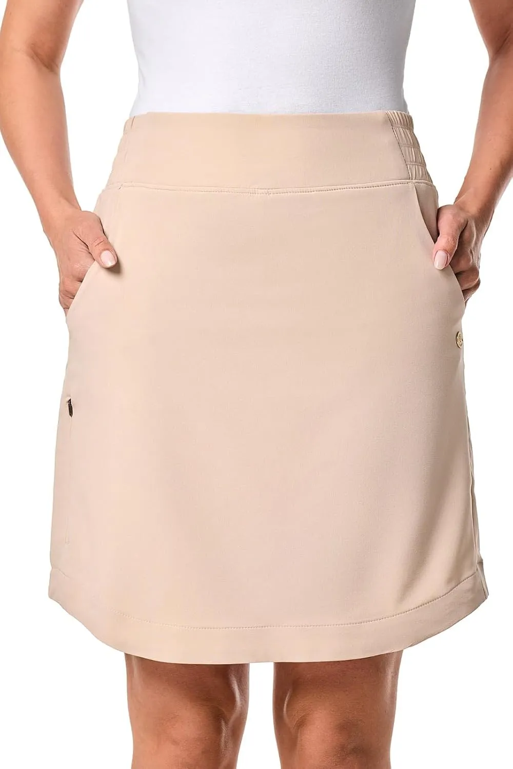 Coolibar UPF 50  Women's Pisa Travel Skort - Sun Protective