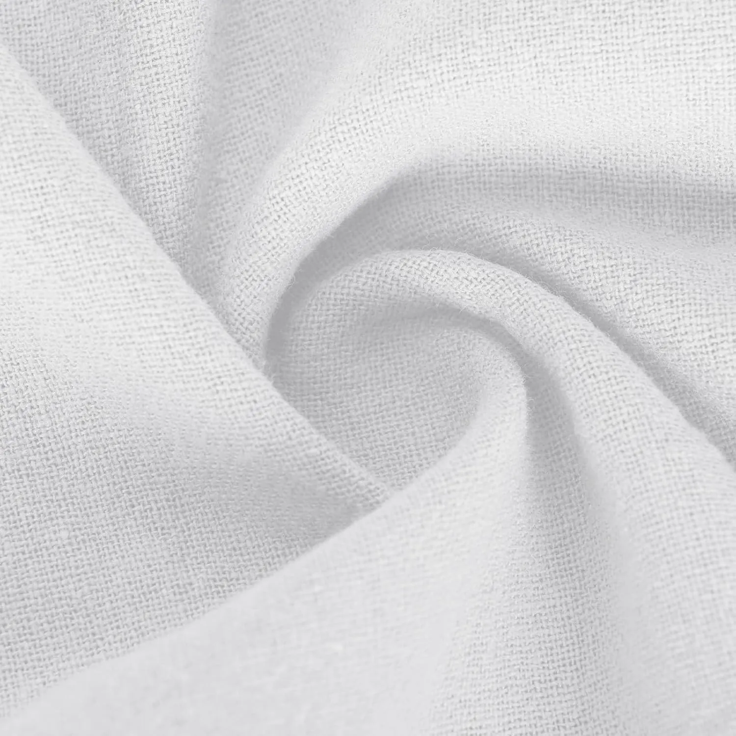 Cotton Linen Pants for Women Casual Summer Wide Leg Pants Drawstring High Waist Straight Leg Trousers with Pockets