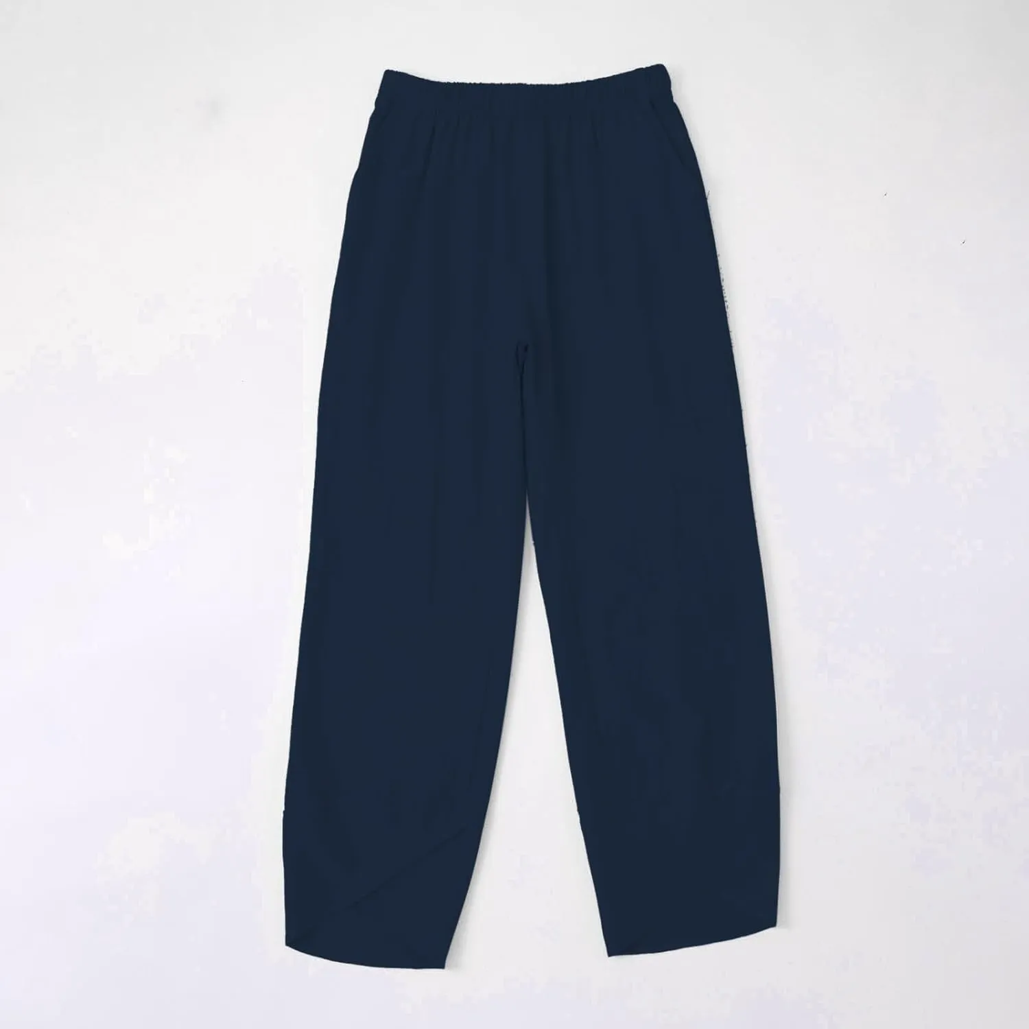 Cotton Linen Pants for Women Summer Plus Size Boho Pants Lightweight Hight Waist Vacation Beach Trousers with Pockets