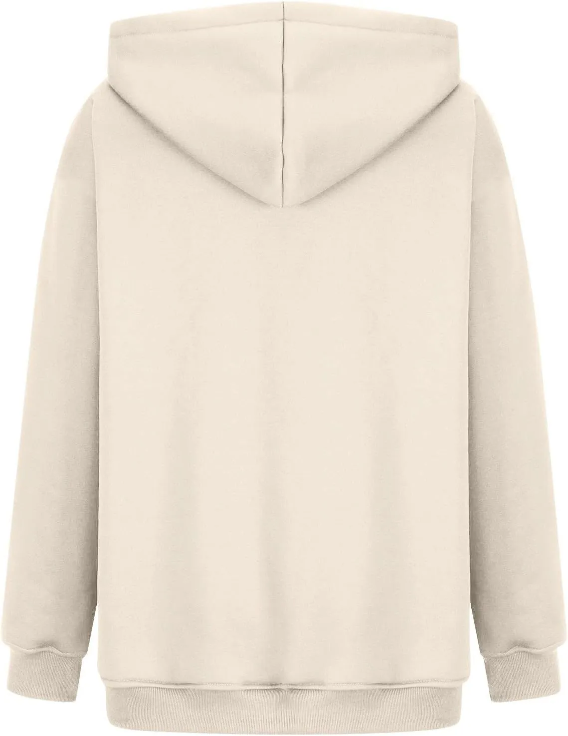 Fleece Hoodies for Women Trendy Lightweight Oversized Sweatshirt Baggy Drawstring Y2K Hoodie Pullover Tops w/Pockets