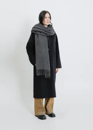 FRANCESCA SCARF / CHARCOAL