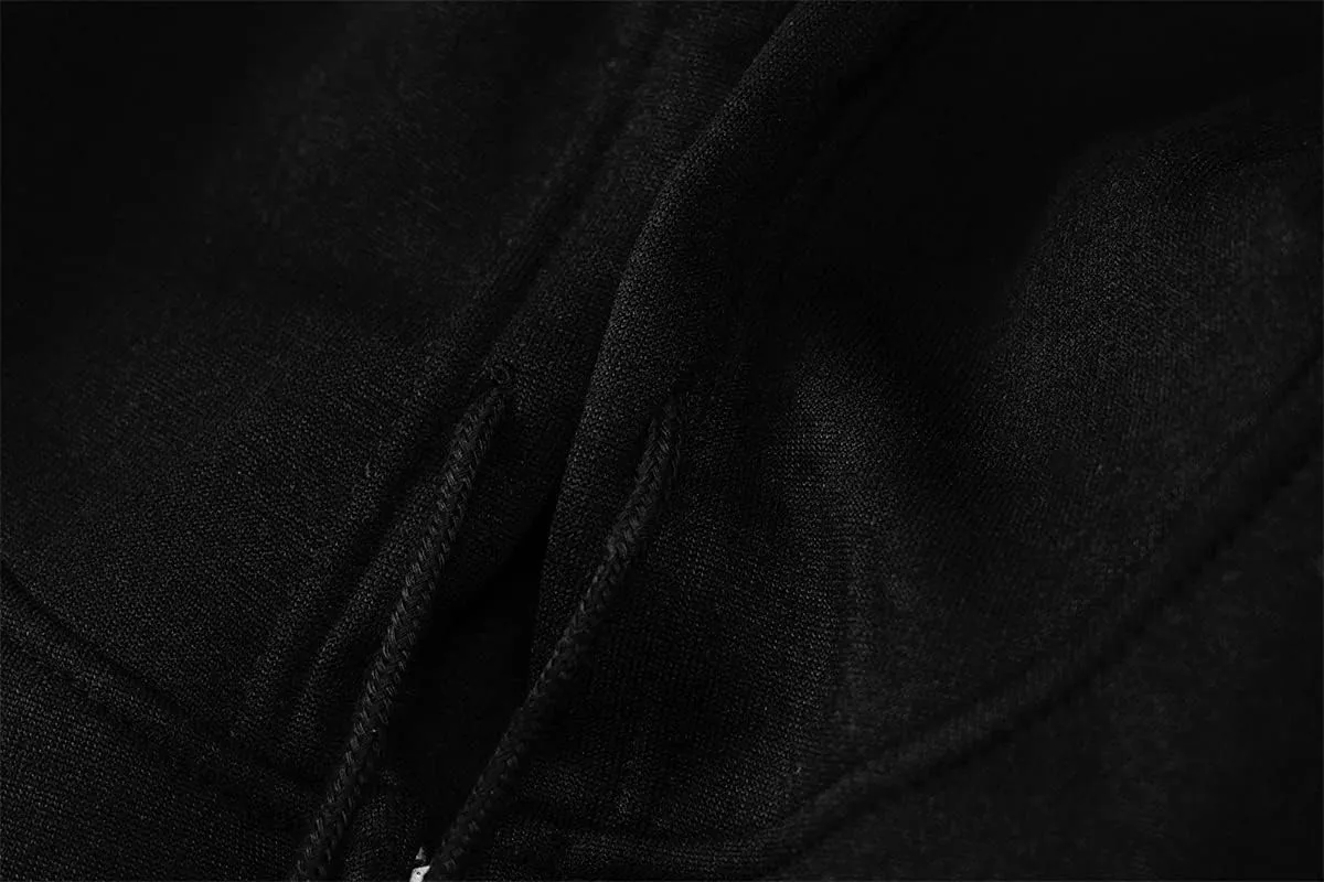 Franhais Gothic Zip Up Hoodie Oversized Women Sweatshirt Harajuku Punk E-Girls Y2K Aesthetic Autumn Outwear Jacket