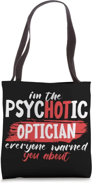 Funny Hot Optician Doctor Tote Bag