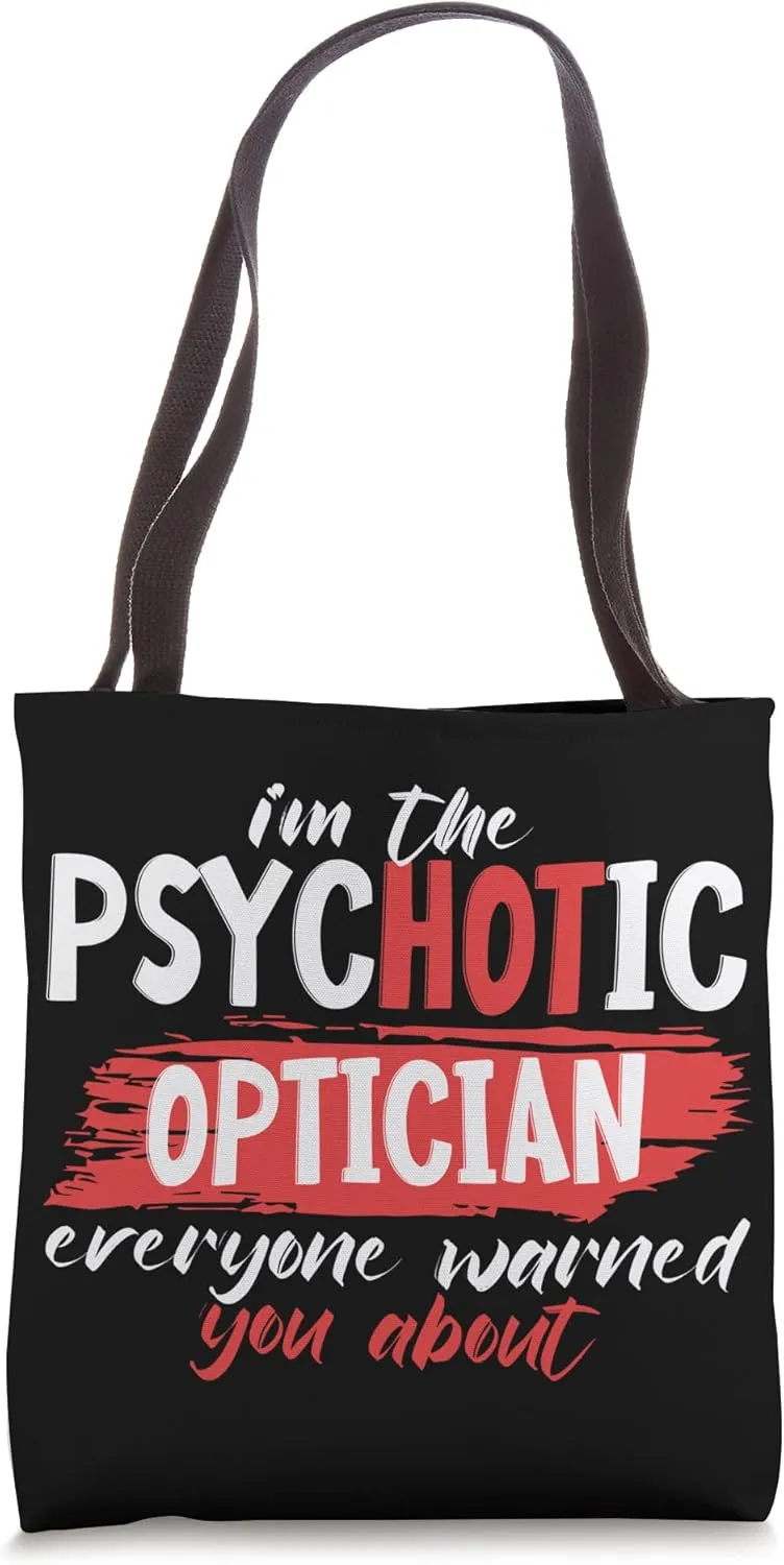 Funny Hot Optician Doctor Tote Bag