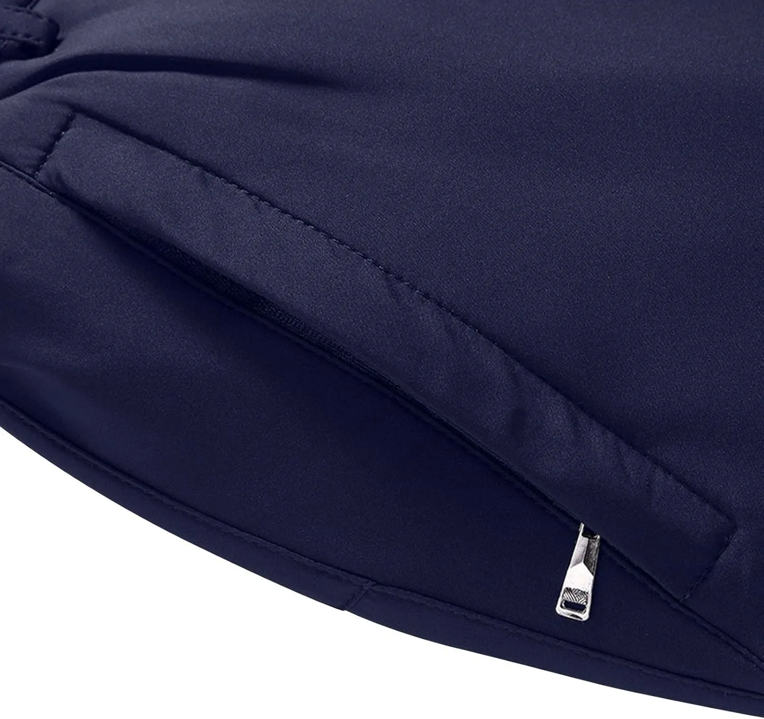 Golf Pants for Men Stretch Slim Fit Sherpa Fleece Lined Work Business Pants Dress Casual Straight Leg Trousers