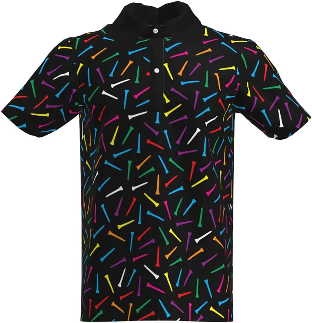 Golf Polo Shirts for Men  Mens Polo Golf Shirts Short Sleeve  Moisture-Wicking and Anti-Wrinkle Performance Polo Shirt