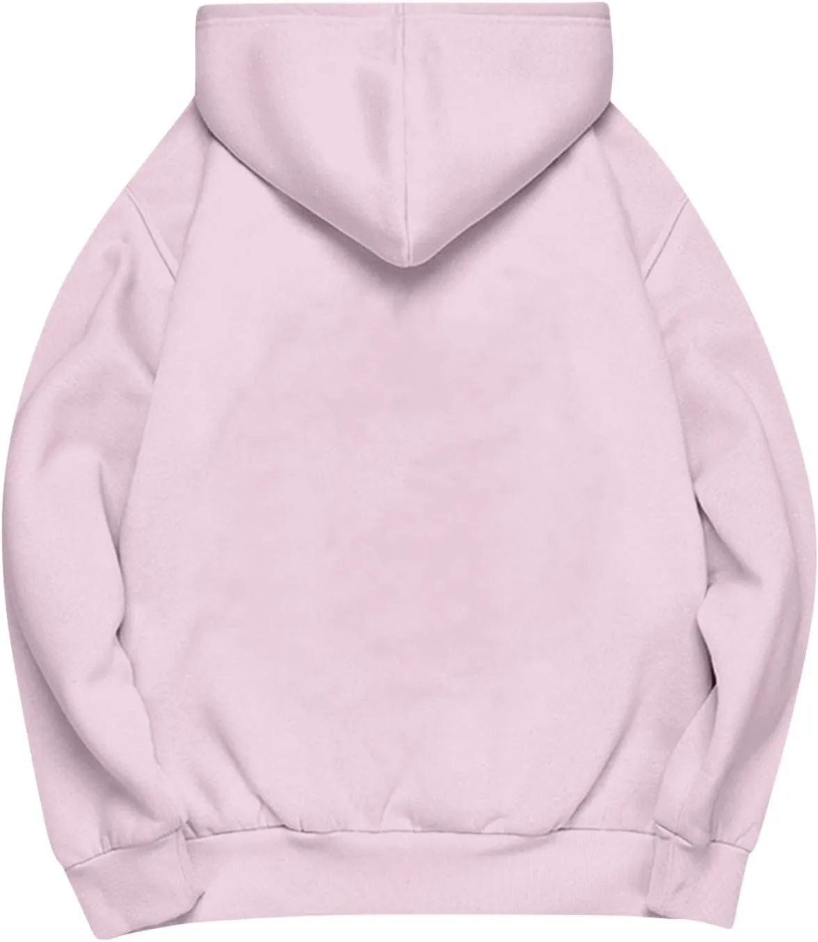 Gumipy Oversized Hoodies for Women Fleece Lined Bow Graphic Hoodies Sweatshirts Y2K Drawstring Long Sleeve Hoodies Pullover