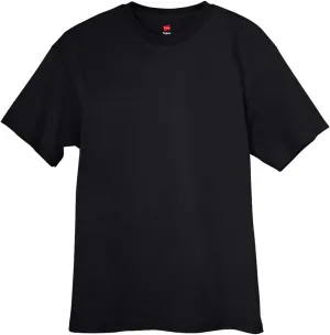 Hanes Men's Beefy-t T-Shirt, Classic Heavyweight Cotton Tee, 1 Or 2 Pack, Available in Tall Sizes