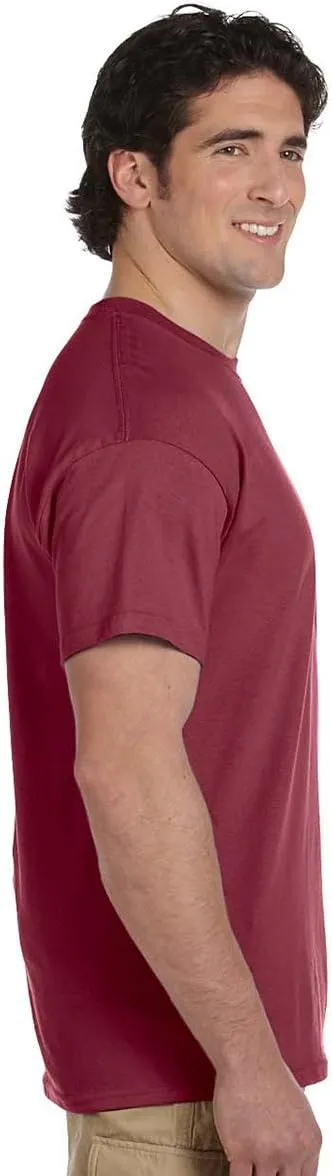 Hanes Men's Beefy-t T-Shirt, Classic Heavyweight Cotton Tee, 1 Or 2 Pack, Available in Tall Sizes
