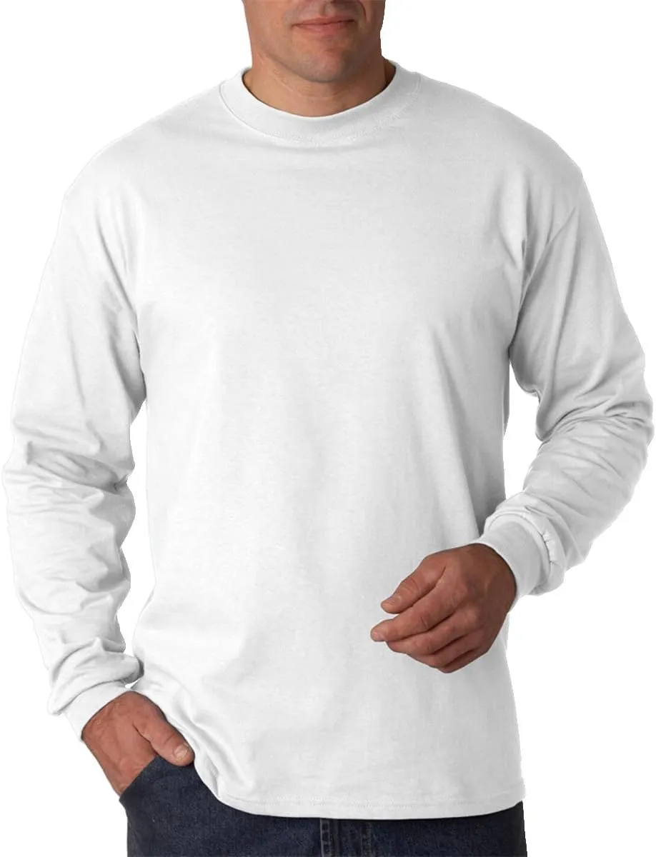 Hanes Men's Beefy-t T-Shirt, Classic Heavyweight Cotton Tee, 1 Or 2 Pack, Available in Tall Sizes
