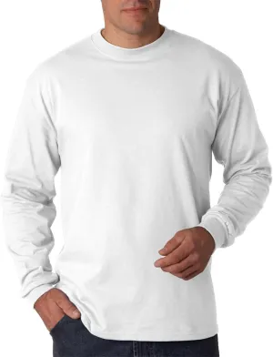 Hanes Men's Beefy-t T-Shirt, Classic Heavyweight Cotton Tee, 1 Or 2 Pack, Available in Tall Sizes