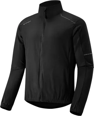 HOTSUIT Cycling Rain Jacket for Men Breathable Running Jacket Waterproof Biking Windbreaker