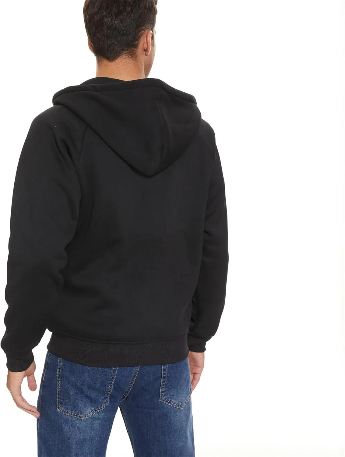 JACKETOWN Hoodie for Men Full Zip Up Sweatshirts Hoodies Lightweight Fashion Jacket with Pockets