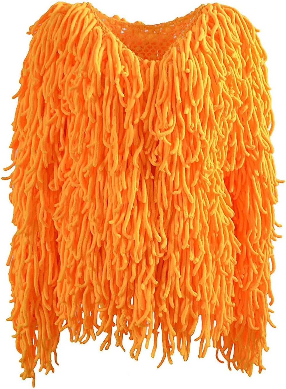 Ladies' Fashion Trendy Fringed Sweater Jacket Hollow Solid Color Cardigan Casual Top Down Coat
