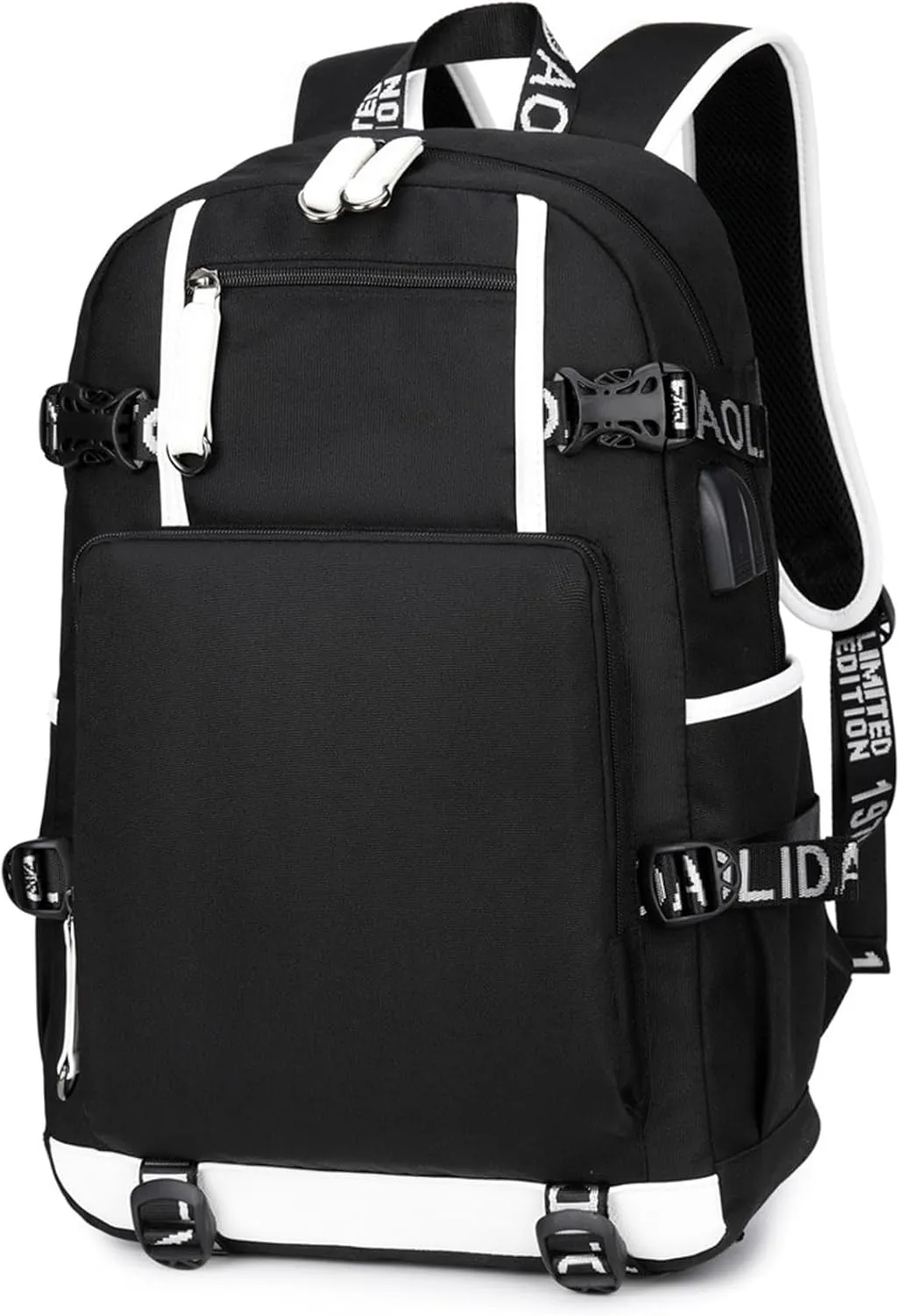 Luminous Anime OverLord Backpack Ainz Ooal Gown Daypack Laptop Bag Student Bag School Bag 2