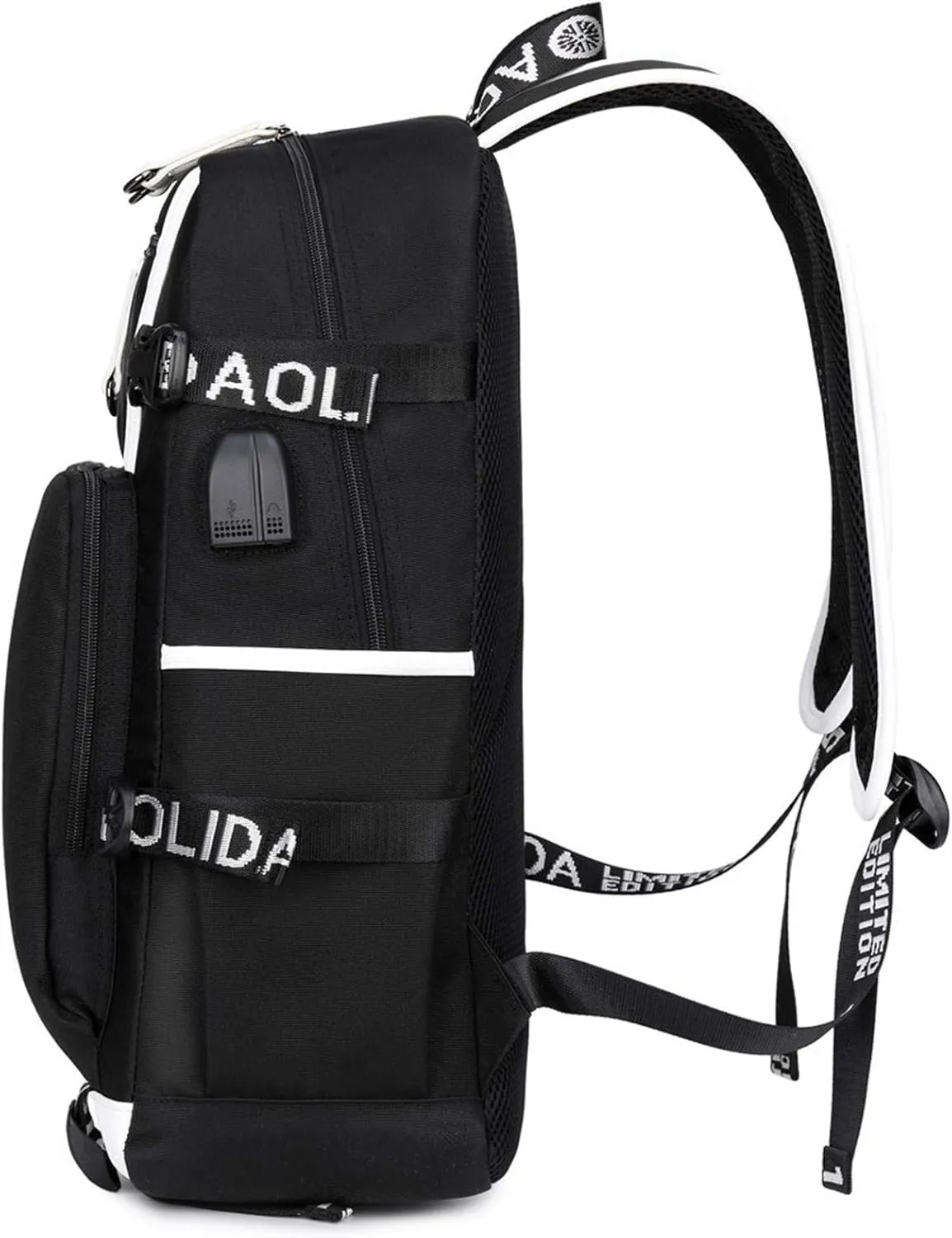 Luminous Anime OverLord Backpack Ainz Ooal Gown Daypack Laptop Bag Student Bag School Bag 2