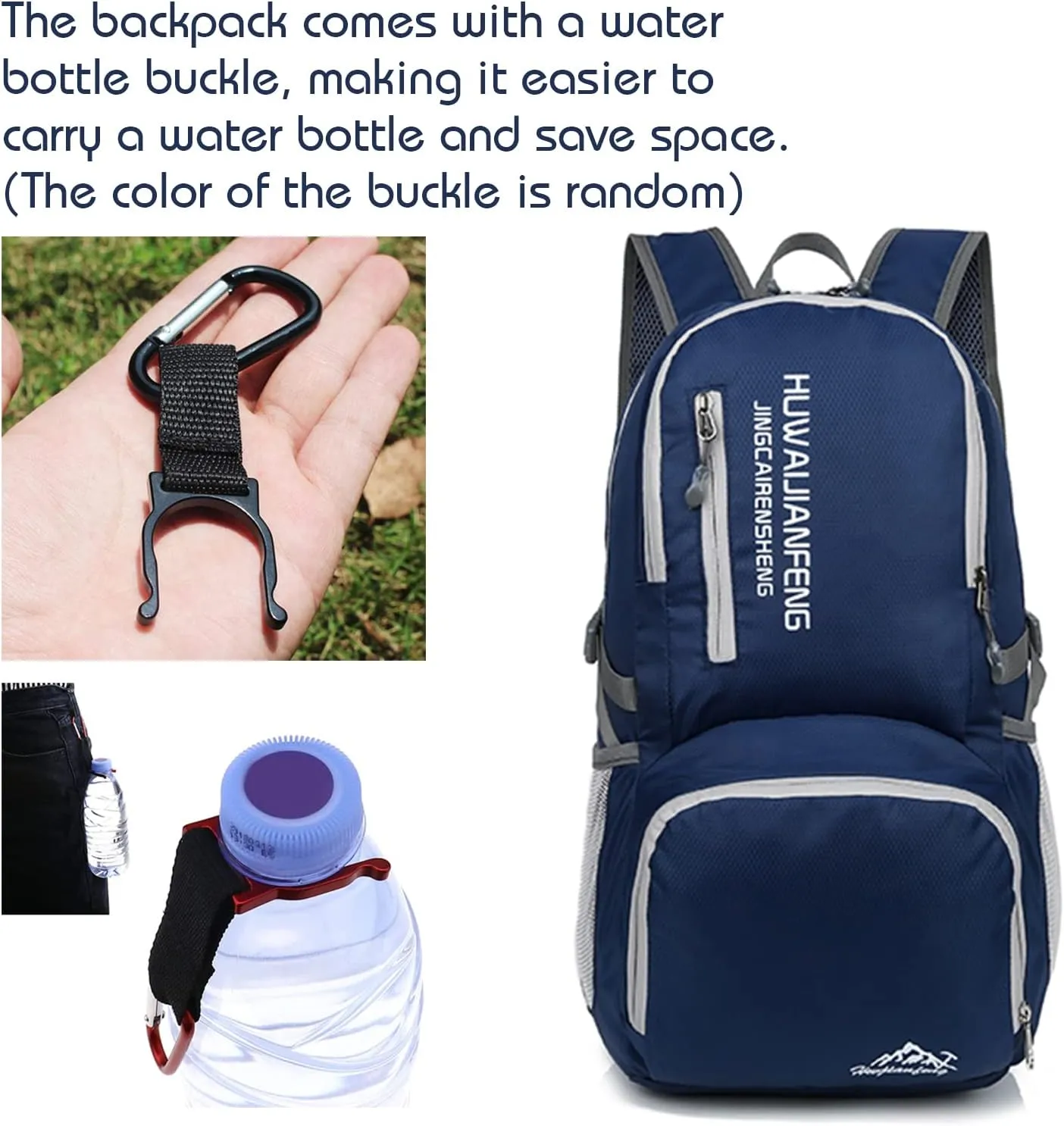 Lywencom Hiking Backpack,30l sporty lightweight folding waterproof ultralight backpack for outdoor camping picnic hiking running bag with waterproof rain