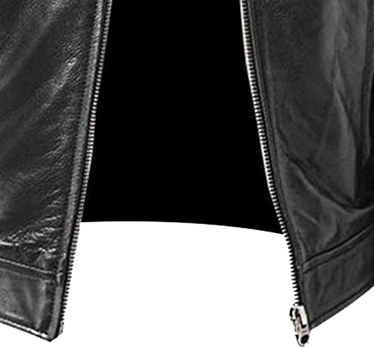 Maiyifu-GJ Men's Leather Jackets Stand Collar Slim Fit Faux Leather Jacket Casual Lightweight Motorcycle Biker Coat Outerwear