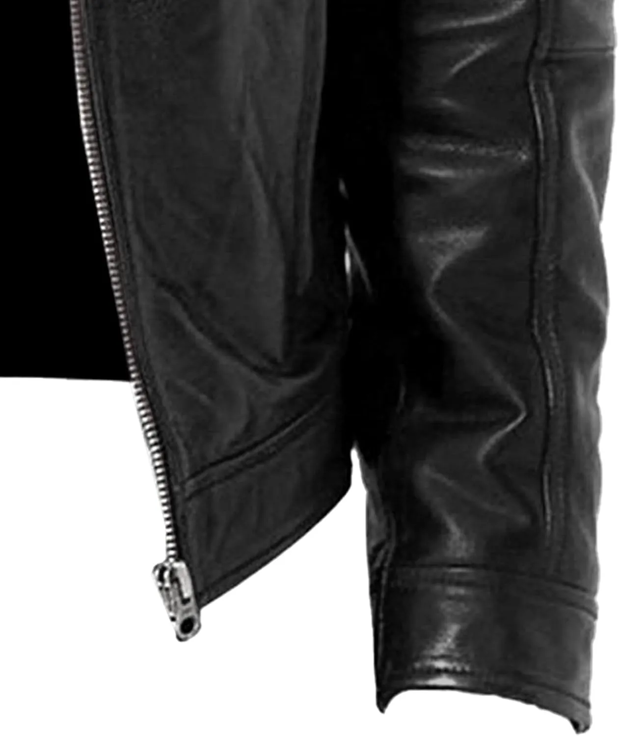 Male Cafe Racer Style PU Jacket Motorcycle Distressed Leather Jackets Moto Coat Bikers Leather Biker Blazer
