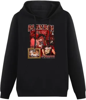 Men Women Hoodies Oversized Sweatshirts Casual Cotton Hooded Casual Long Sleeve Top Graphic Clothing