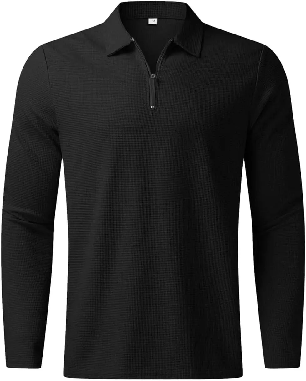 Mens 2 Piece Sweatsuits Outfits Short Sleeve Polo Shirt Loungewear & Joggers Sweatpants Fall Casual Track Suits Set