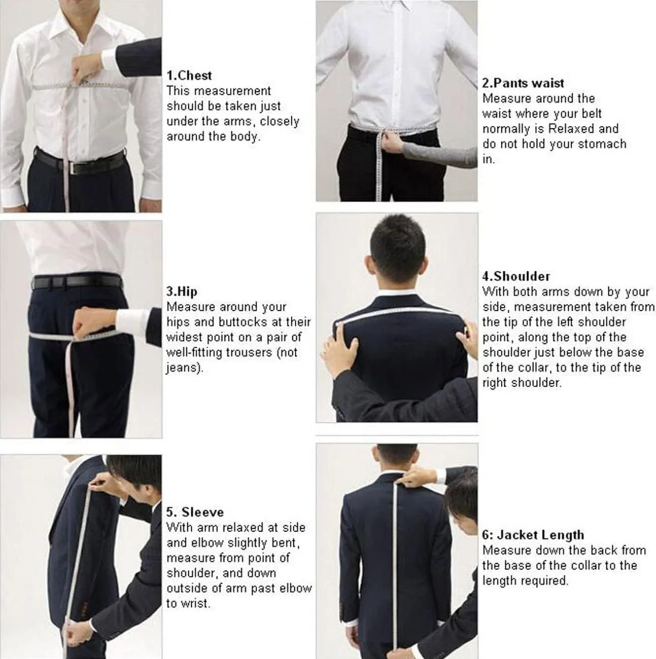 Men's Black Suit Jacket Classic Fit Peaked Lapel Double Breasted Blazer Sport Coat