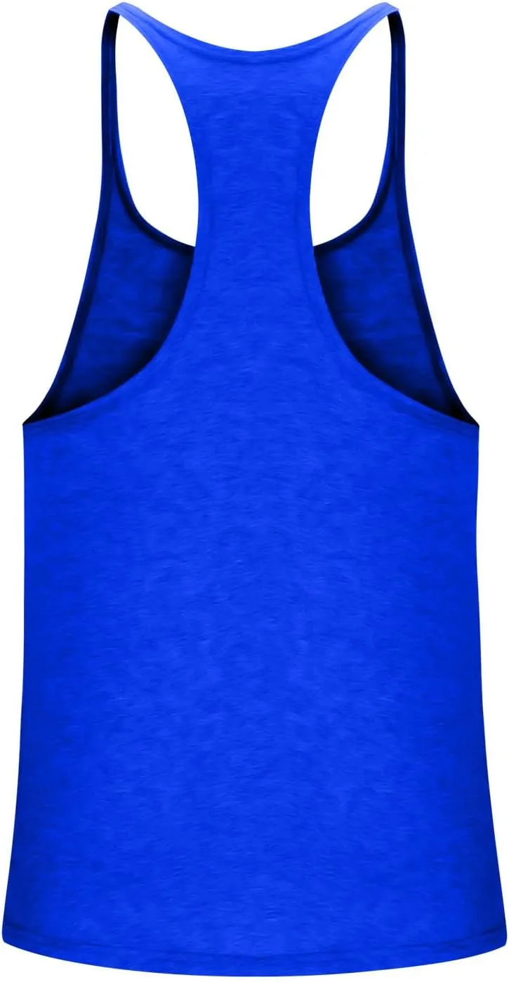 Men's Bodybuilding Stringer Tank Tops Quick Dry Athletic Workout T Shirts Sleeveless Muscle Fitness Tee