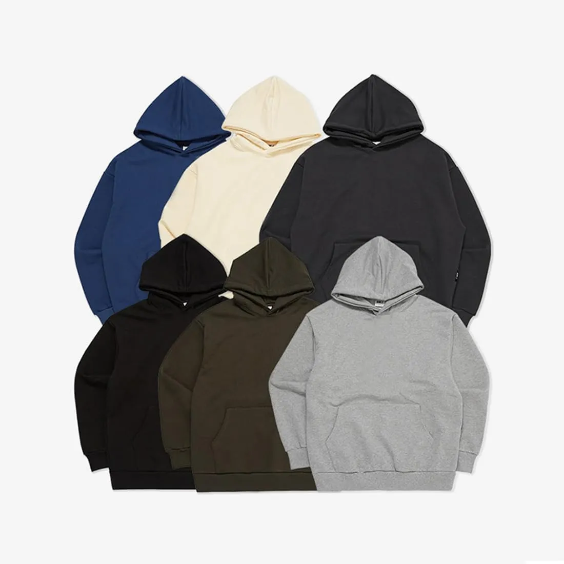 Men's Hoodies Loose Fit Pullover Casual Fashion Long Sleeve Hooded Sweatshirts with Pocket