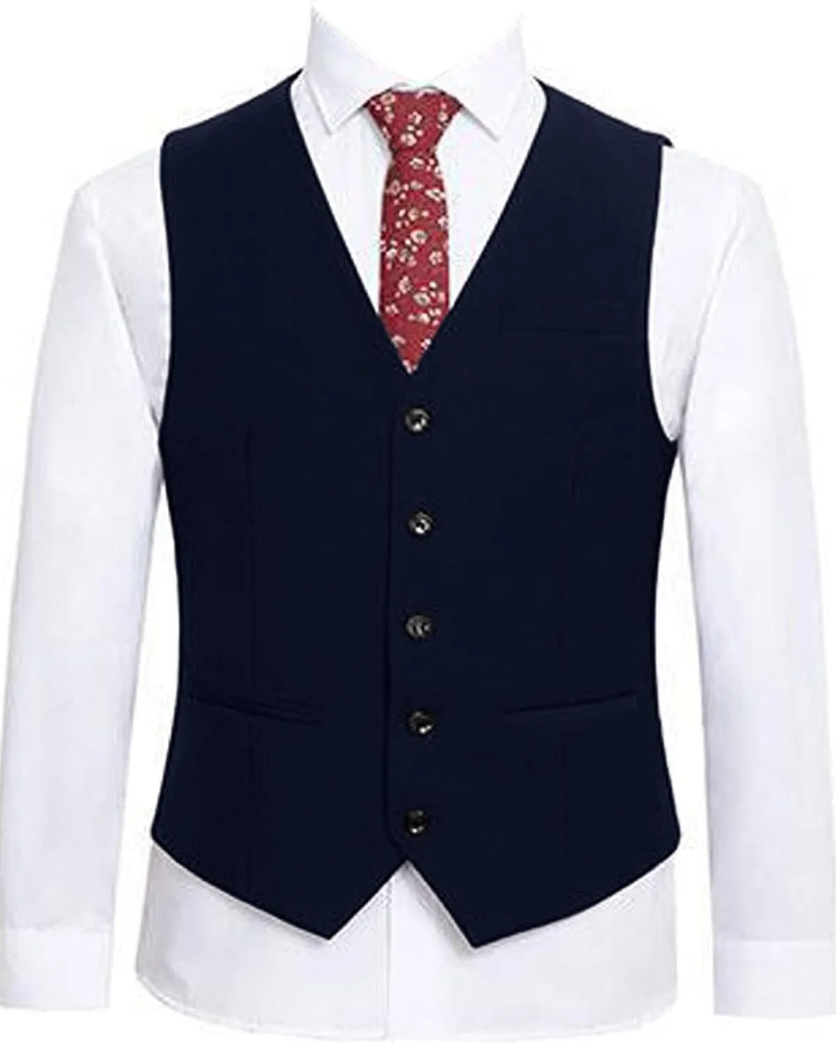 Men's Plus Size 3 Pieces Suit Big Tall Notch Lapel Two Buttons Wedding Tux Vest Pants