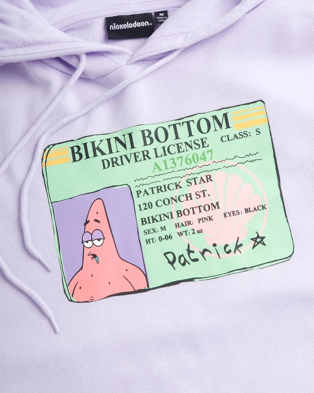 Nickelodeon Mens SpongeBob and Patrick Fleece Sweatshirt  Men and Womens Unisex Pullover Hoodie (Size: S-XL)