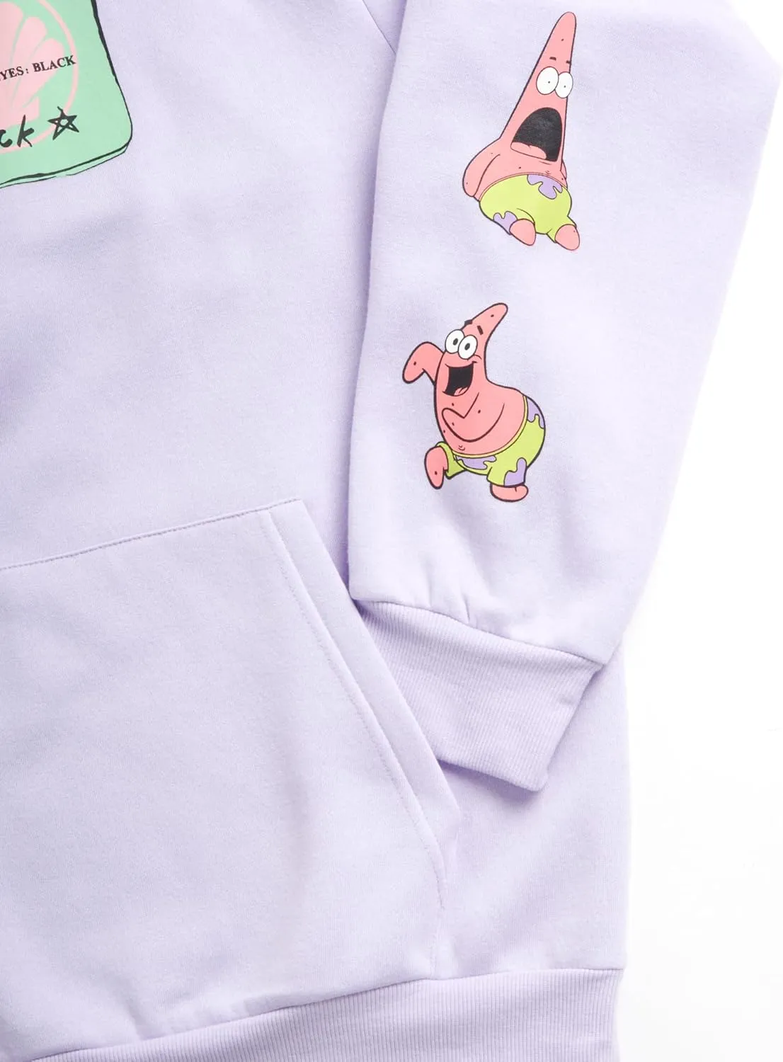Nickelodeon Mens SpongeBob and Patrick Fleece Sweatshirt  Men and Womens Unisex Pullover Hoodie (Size: S-XL)