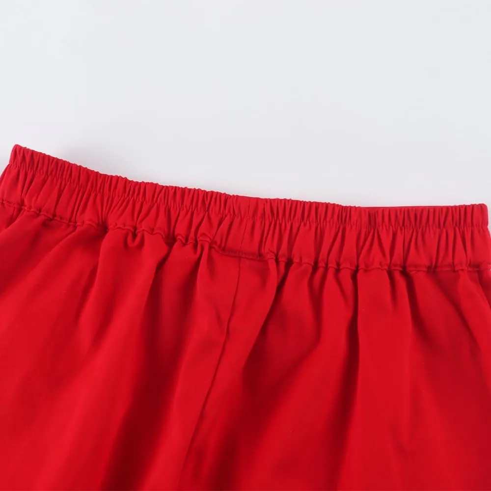 Noomelfish Girls Wrap Skort Cute School Uniform Skirt Shorts (5-12 Years)