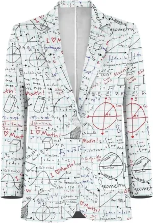 Novelty Women's Casual Blazers Long Sleeve Open Front Button Work Offic Blazer Jackets with Pockets