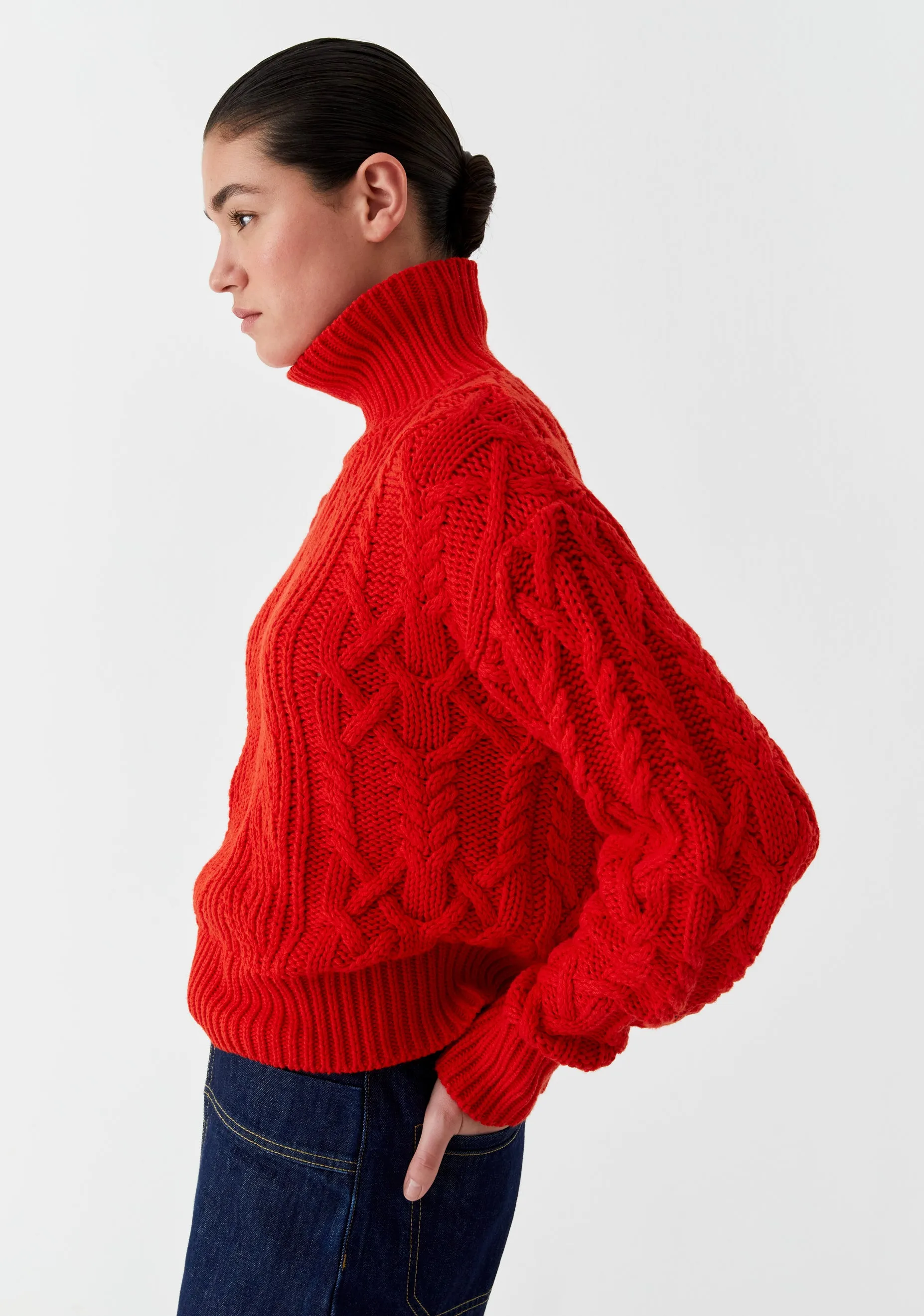 Oslo Pullover_Flame