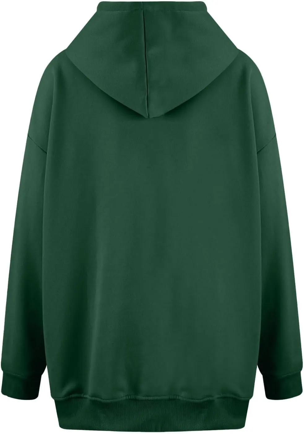 Oversized Hoodies for Women Trendy Plus Size Long Sleeve Solid Sweatshirt Loose Casual Comfy Pullover Top with Pocket